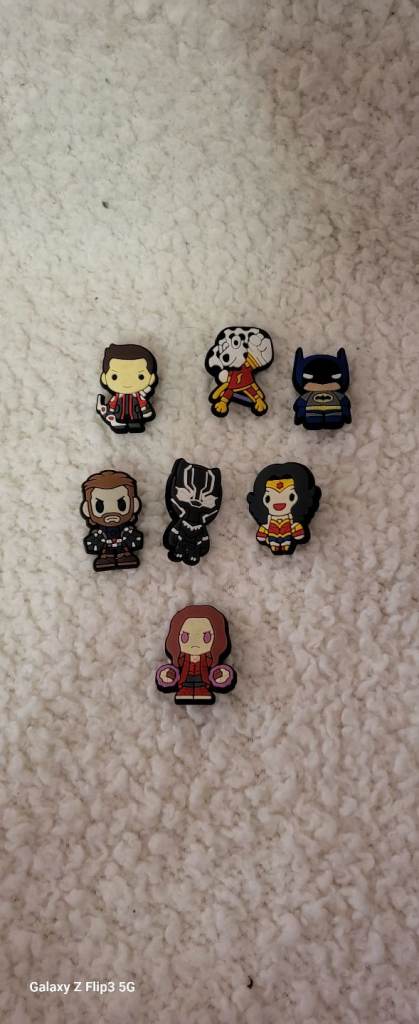Superhero Croc Charms Bundle