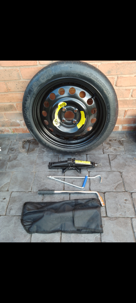 Nissan Micra space saving spare wheel 