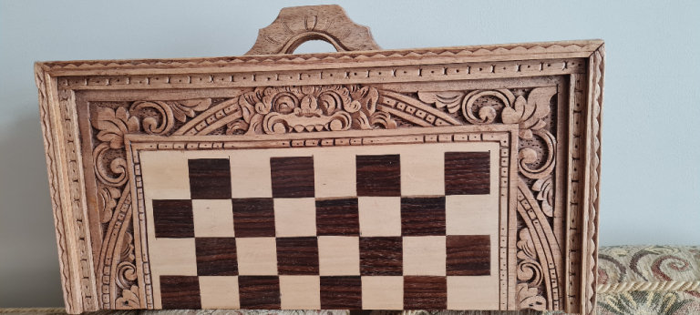Wooden games board