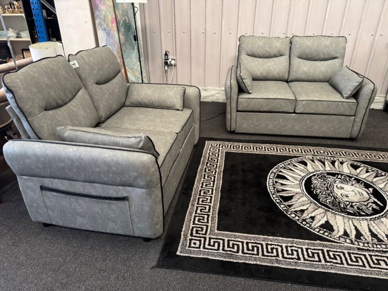 3 months old suite in grey as new condition 