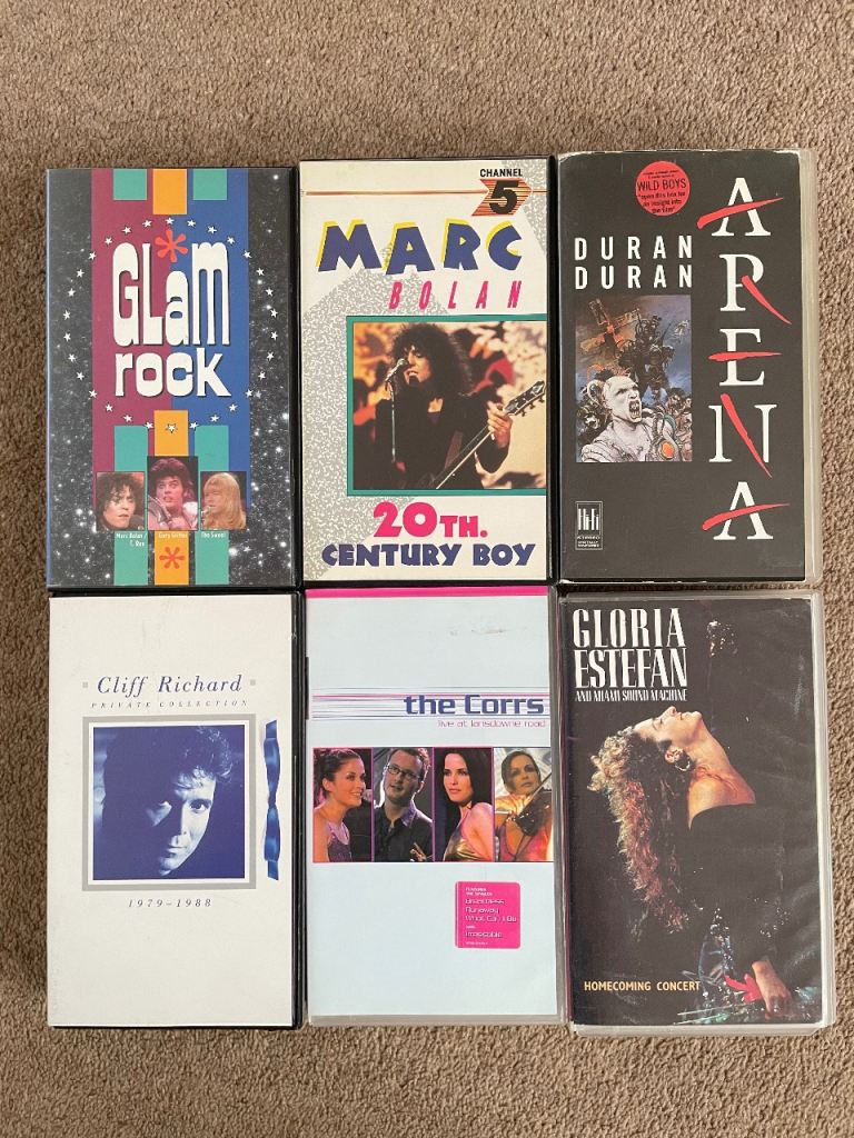Collection of VHS Videos