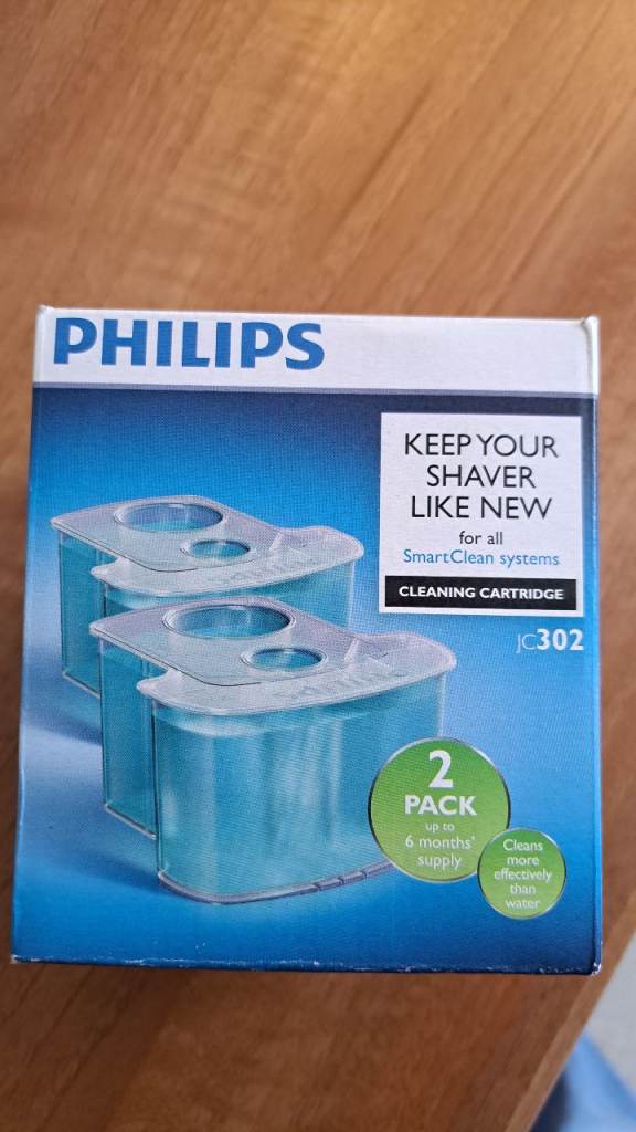 Phillips Smart Cleaning Cartridges JC3022 pack