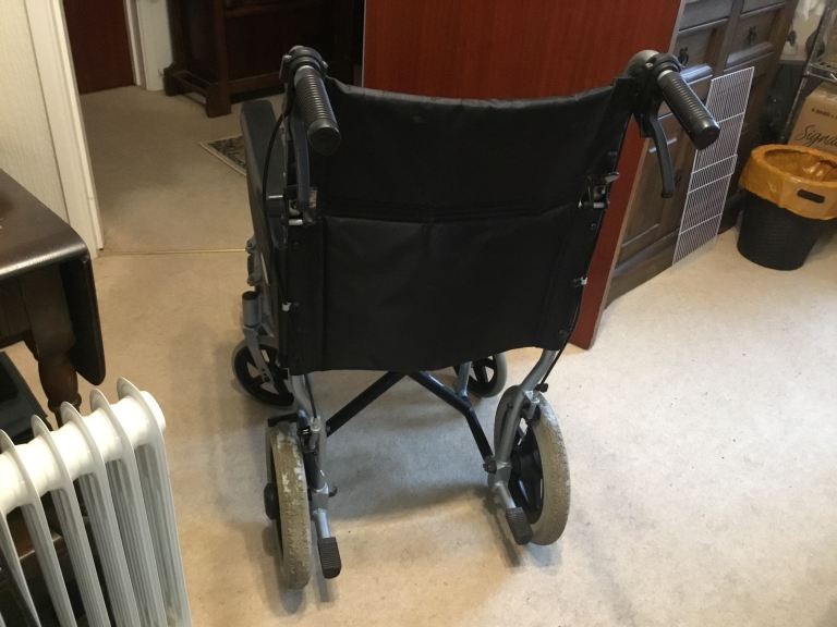 Wheelchair folding wheelchair 