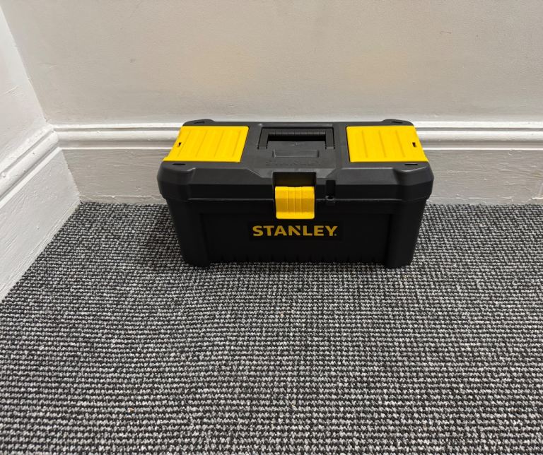 Stanley Toolbox – Black and Yellow, As Good As New