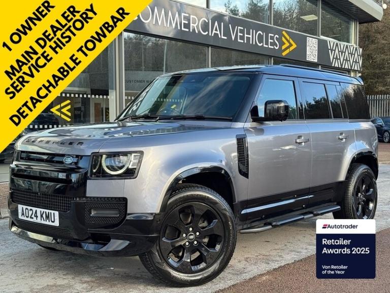 2024 Land Rover Defender 110 3.0 250ps D250 SE Hard Top with Detach Tow Bar, Air Suspension,20 Al...