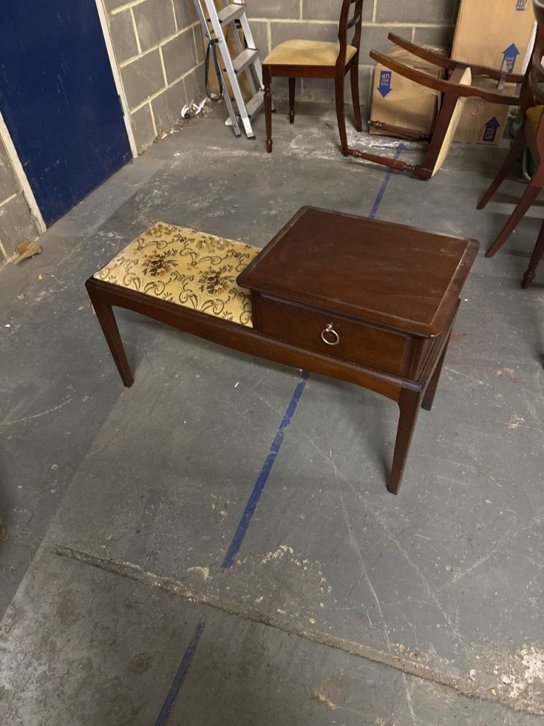 Stag telephone table DELIVERY AVAILABLE 