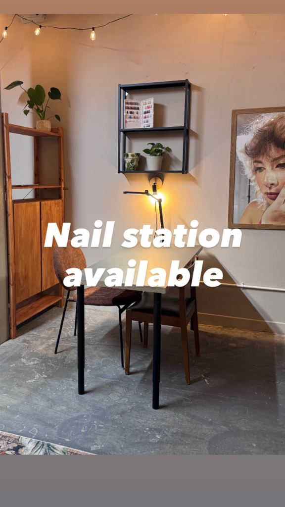 Nail Stations/Studio Space for rent