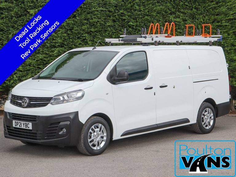 2021 Vauxhall Vivaro 2900 Dynamic 1.5 TURBO D 100BHP L2 LONG PANEL VAN, Hubb Systems Racking + E ...