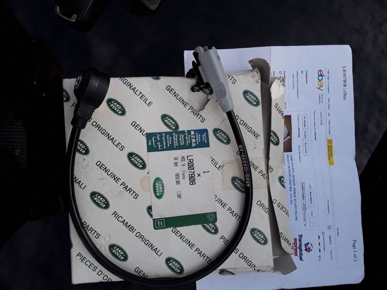 Range Rover knock Sensor New old stock 