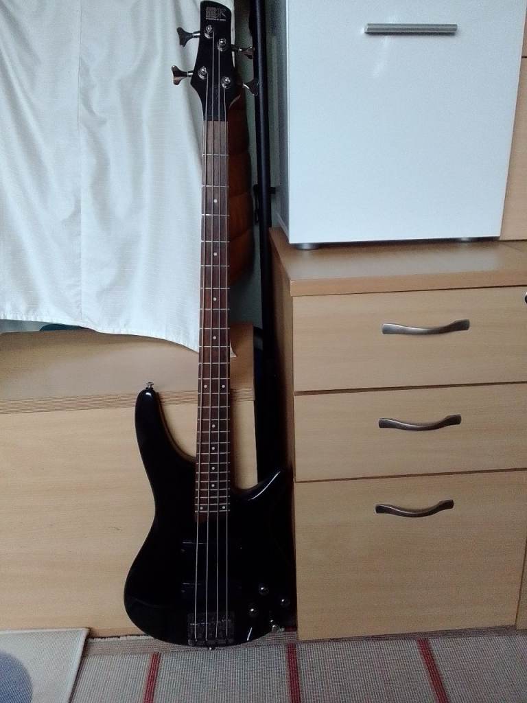 Ibanez active bass guitar