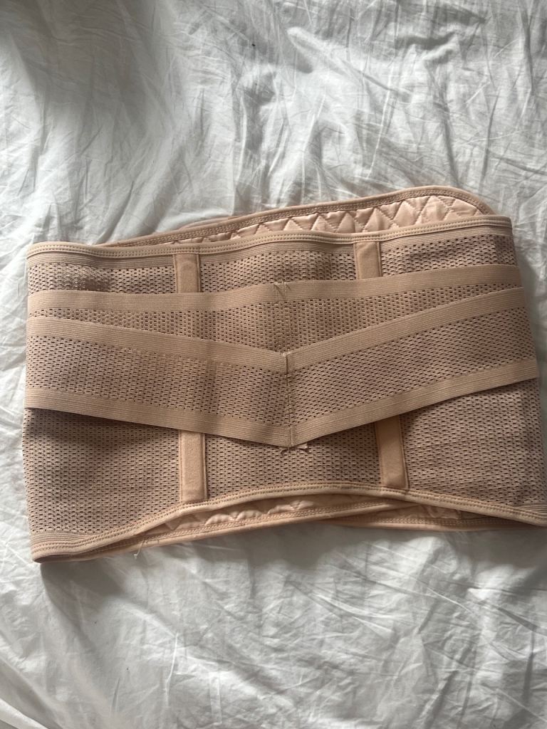 Comfortable Beige Pregnancy Support Belt – Large Good Condition