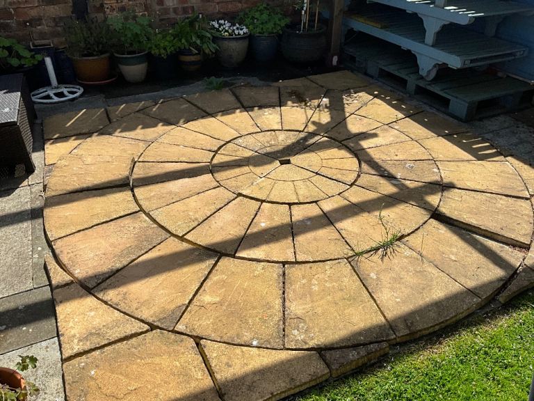 Slabs , square / circle design 