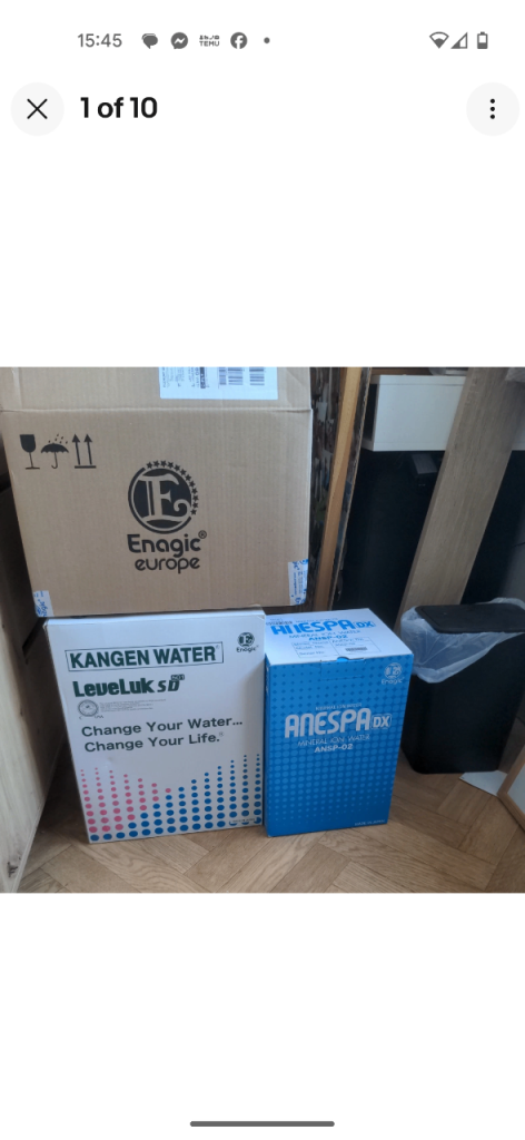 Kangen SD501 + Anespa Full System – Excellent Condition + Extras