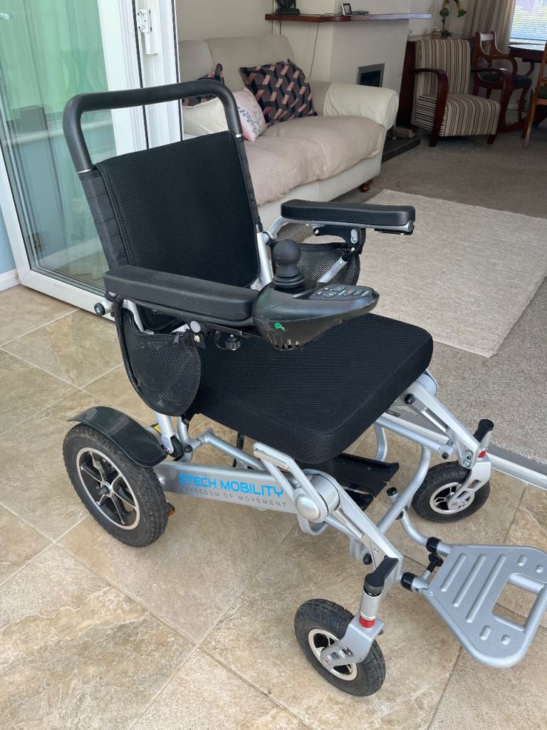 ETech Mobility Electric Wheelchair – Lightweight, As Good As New