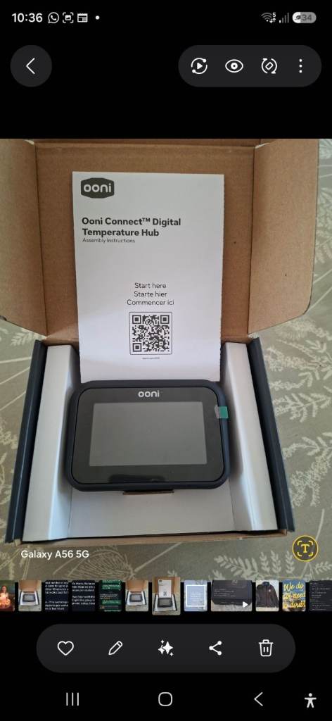 Ooni Connect Digital Temperature Hub - As Good As New