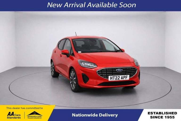 2022 Ford Fiesta 1.0 EcoBoost Hbd mHEV 155 Titanium Vignale 5dr HATCHBACK PETROL Manual