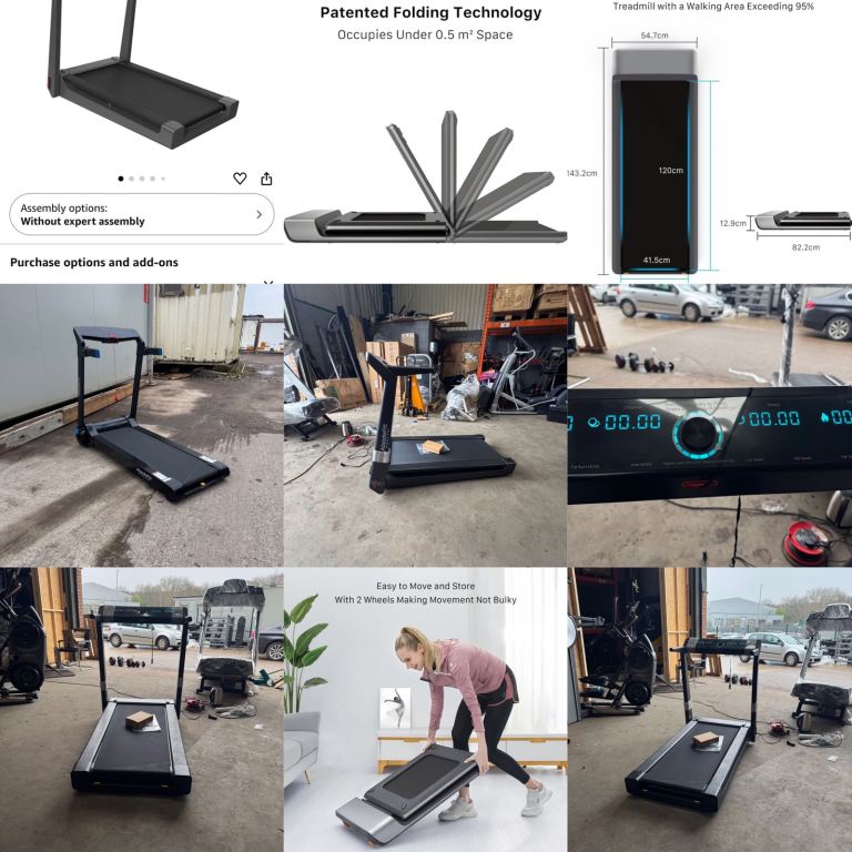Fitness & Gym equipments/weights/dumbbells / Treadmills/cardio machine /elliptical trainer/FitnessUk