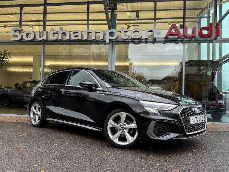 2022 Audi A3 1.0 TFSI 30 S line Sportback 5dr Petrol Manual Euro 6 (s/s) (110 ps) HATCHBACK Petro...