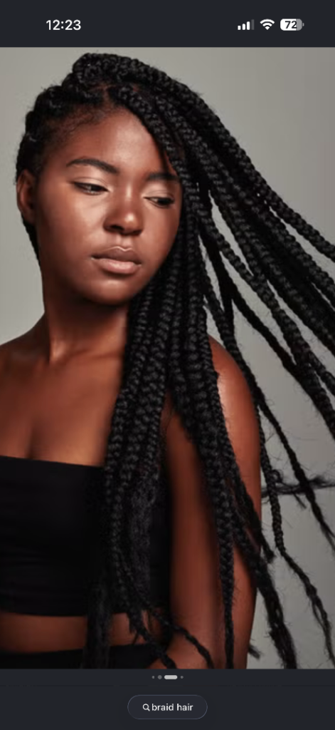 Hair braiding, extensions and dreadlocks 