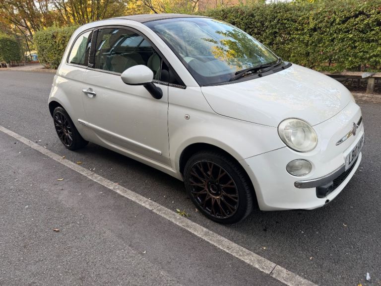 Fiat, 500, Convertible, 2010, Semi-Auto, 1368 (cc), 3 doors