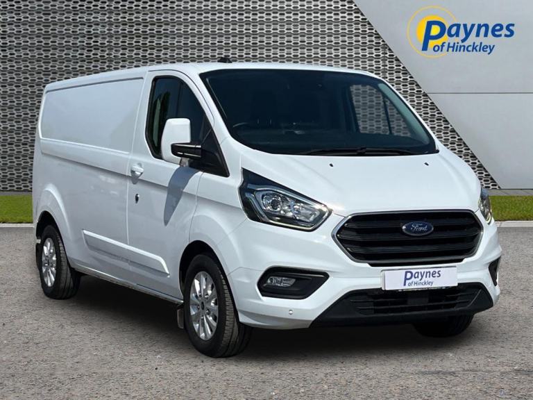 2023 Ford Transit Custom 320LWB Limited 2.0L 130PS 6 Spd in Frozen White AC FSH