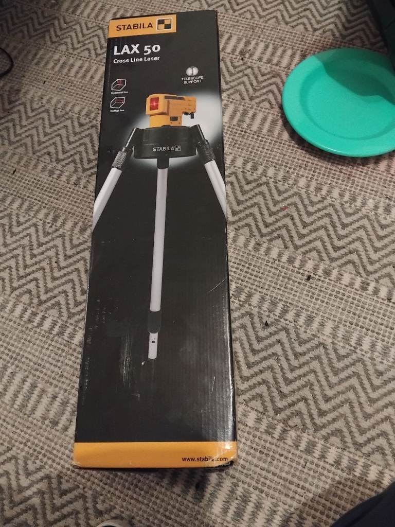 STABILA LAX 50 Cross Line Laser – Brand New