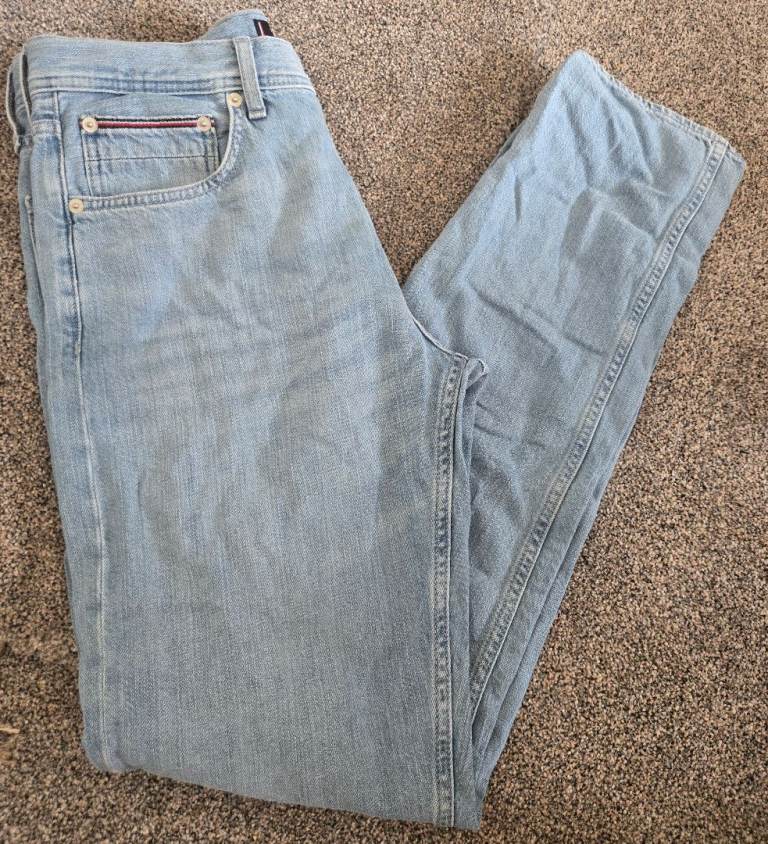 Tommy Hilfiger Mercer Regular Fit Jeans - Light Blue, W30/L32