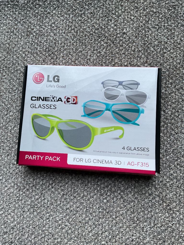 3D Party pack glasses LG
