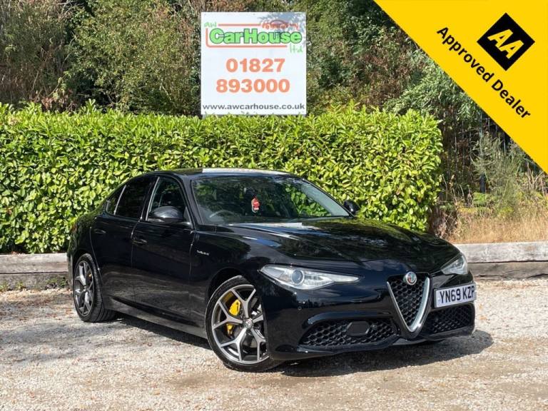 2019 69 ALFA ROMEO GIULIA 2.0T VELOCE SALOON 4DR PETROL AUTO EURO 6 (S/S)