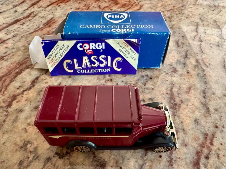 Corgi Classic Collection FINA Die-Cast Model Car with Box