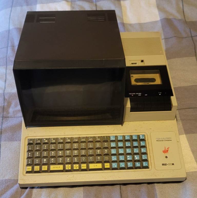 Sharp MZ-80K vintage personal computer