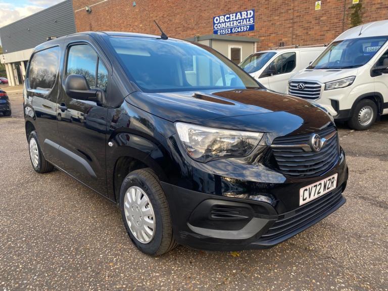 2022 72 Reg Vauxhall Combo Dynamic 1.5 Turbo D Euro6 Air Con Plus VAT 