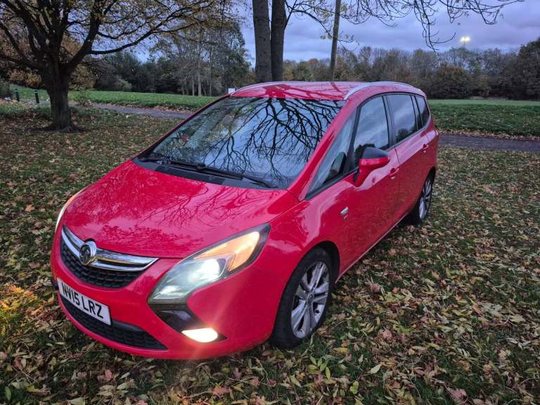 Vauxhall zafira tourer 2.0 cdti sri 2015 15 reg 7 seater 6 speed fsh mot 2026 runs great 