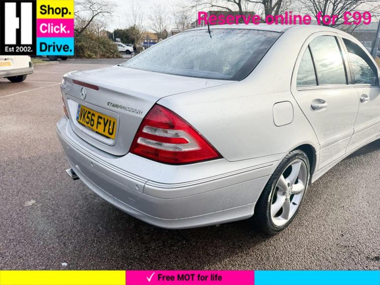 2006 Mercedes-Benz C Class 1.8 C180 Kompressor Avantgarde SE Saloon 4dr Petrol Automatic (193 g/k...