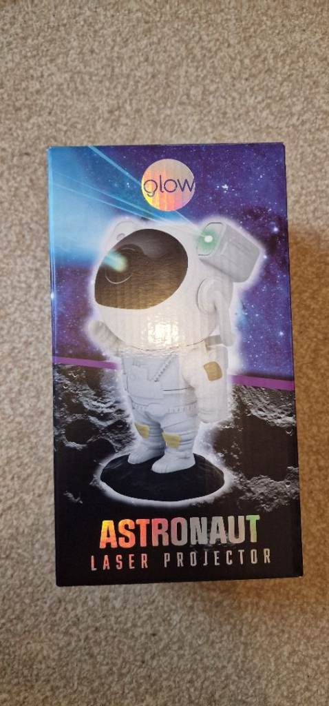 Astronaut laser projector 