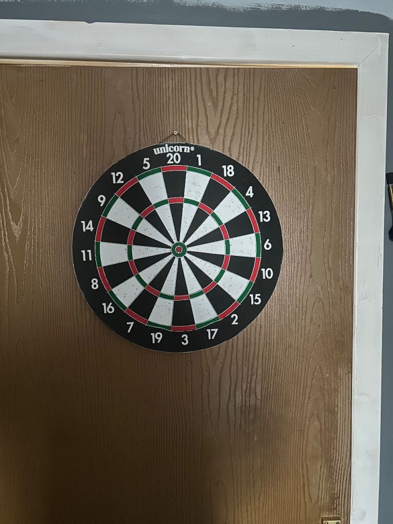 Dart board
