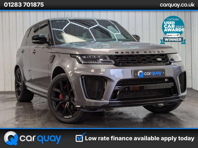 2019 Land Rover Range Rover Sport 5.0 Range Rover Sport SVR S/C Auto 4WD 5dr SUV Petrol Automatic