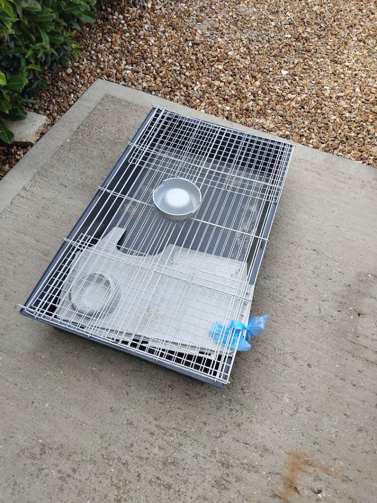 Guniea pig cage bunny cage large with bowl 