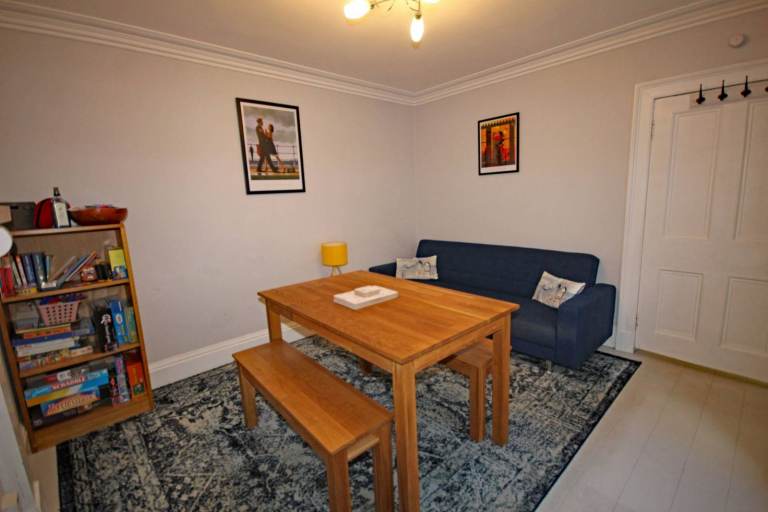 Dining Table and Bench Chairs 