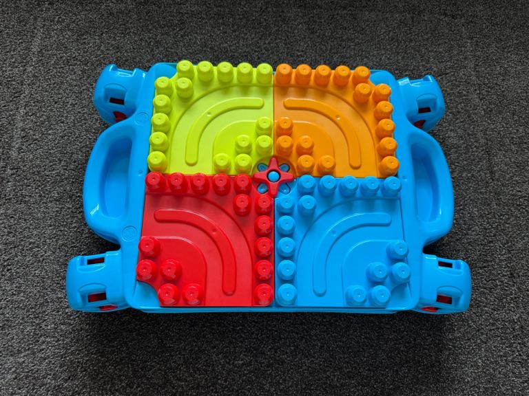 Mega Bloks First Builders Build 'n' Learn Table