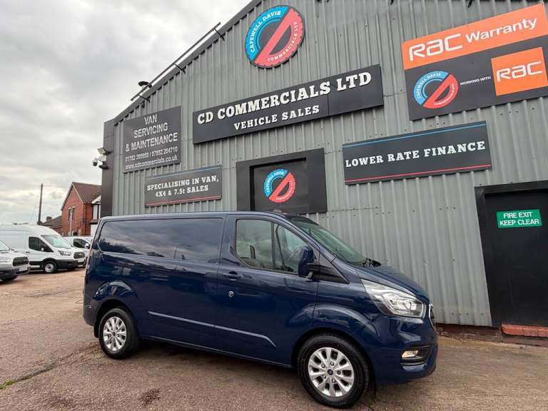 2020 Ford Transit Custom 2.0TDCI 300 LIMITED ECOBLUE L1 H1 SWB Low Roof NO VAT Euro 6 Panel Van D...