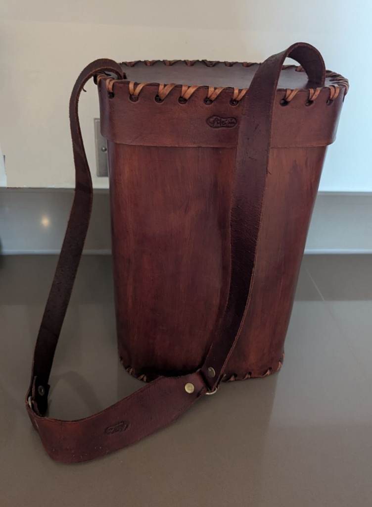 Leather Matera Bag (Uruguay); MUNDI Wallet (Brazil) & HUGO BOSS card holder