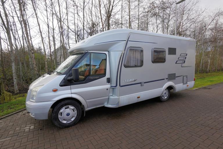 2008 Hymer T652CL, 2-Berth, 4-Seatbelts, End Fixed French Bed 