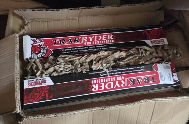 Pedders Foam Cell Rear Shock Absorber for 2.5" Lift Trak Ryder 9500 series 