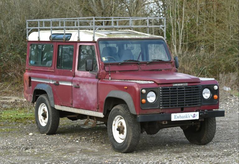 1988 Land Rover 110 V8 County Station Wagon.