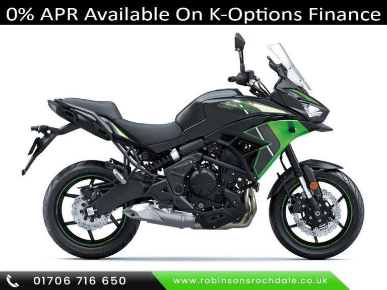 2024 Kawasaki Versys 650 K-Options 0% apr finance available