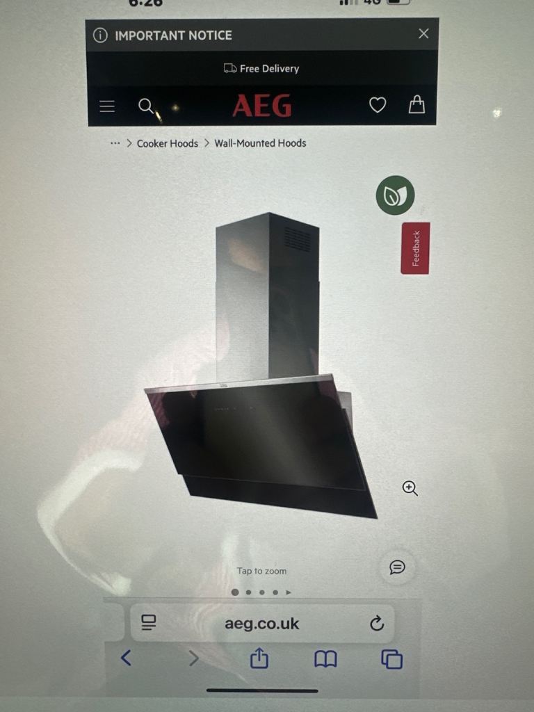 AEG DVE5671HG  New Display model 