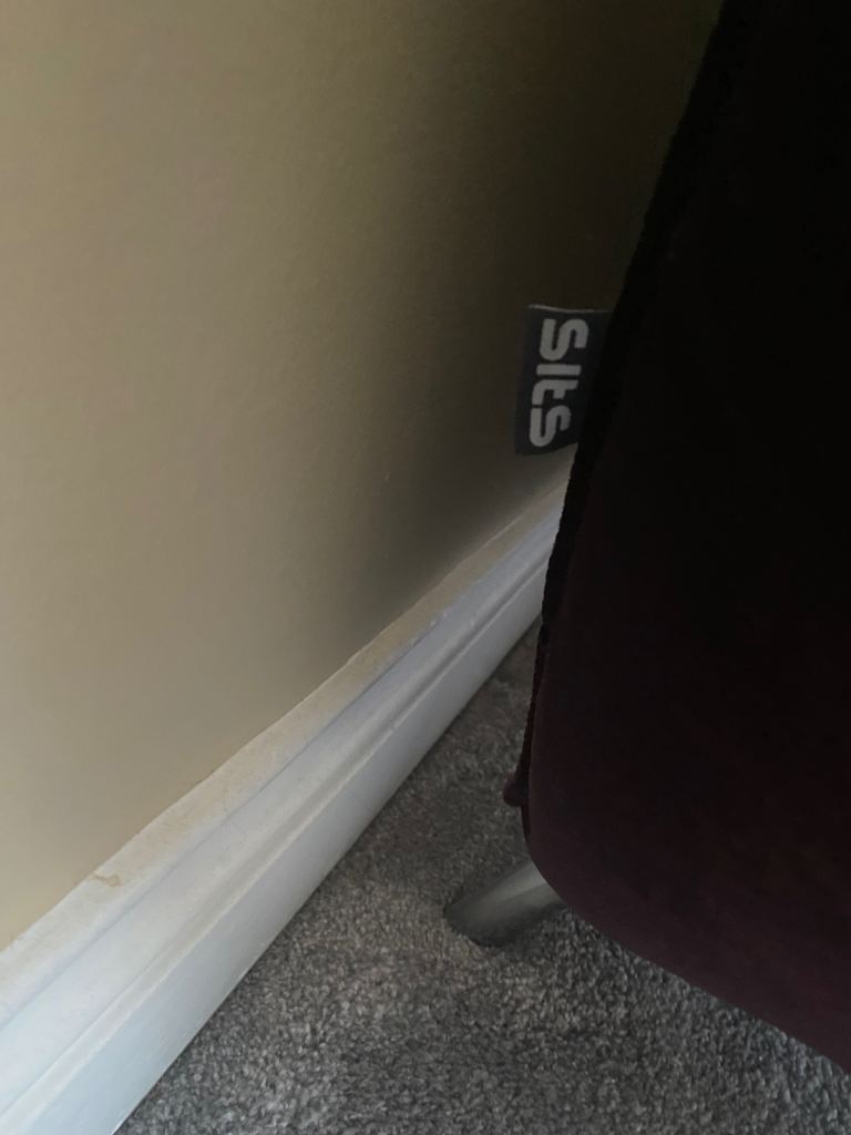 Slts Claret velvet sofa