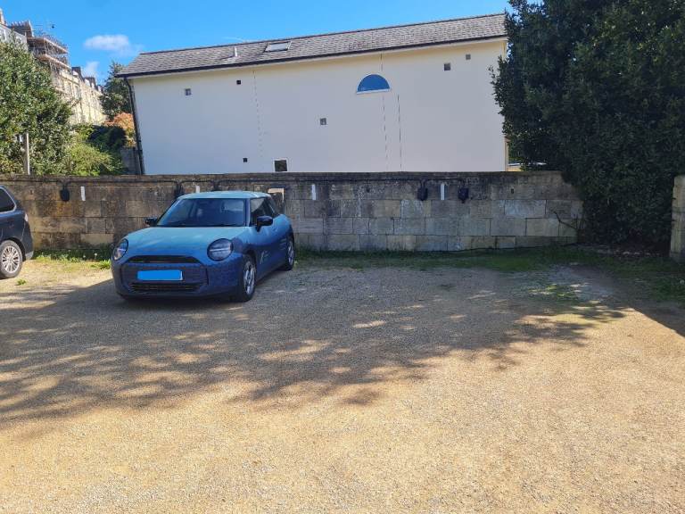 Parking for Electric Vehicle at rear of Grosvenor Place, Bath