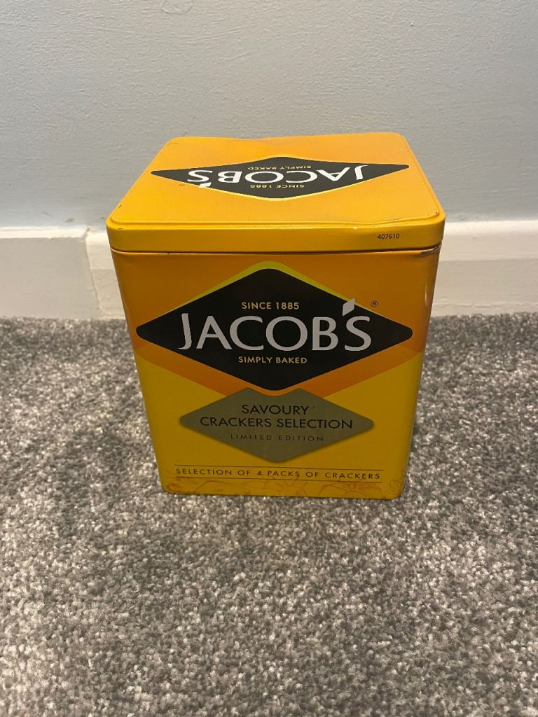 Jacob’s Crackers Tin